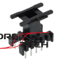 BV-EF20-1-10R (PHL) каркас, частини трансформаторів